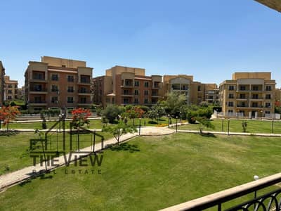 شقة للبيع في كمباوند الخمائل الشيخ زايد فيو لاندسكيب لجميع الغرف والريسبشن