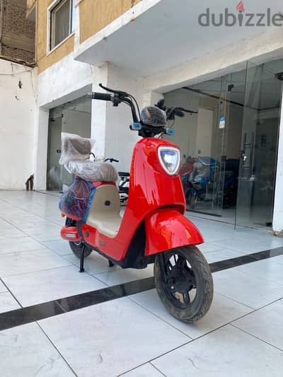 Electric Scooter 1000 watt -فيزبا إيطالي كهربا  1000 وات