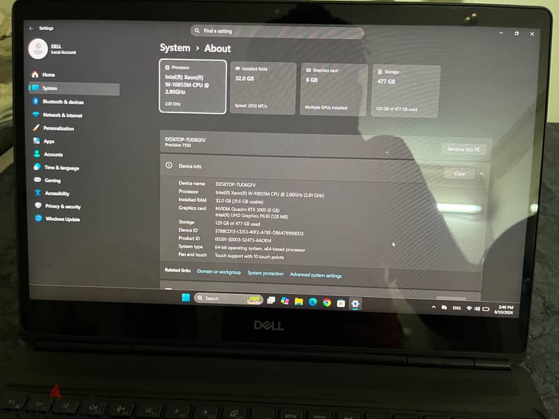 LAPTOP DELL 3