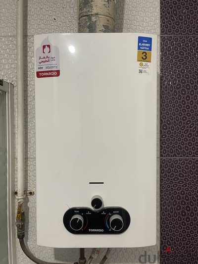 Tornado water heater barely used