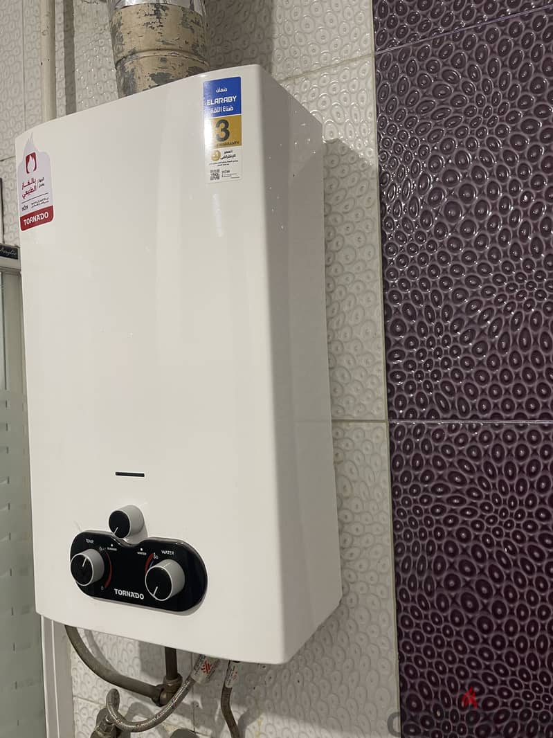 Tornado water heater barely used 2
