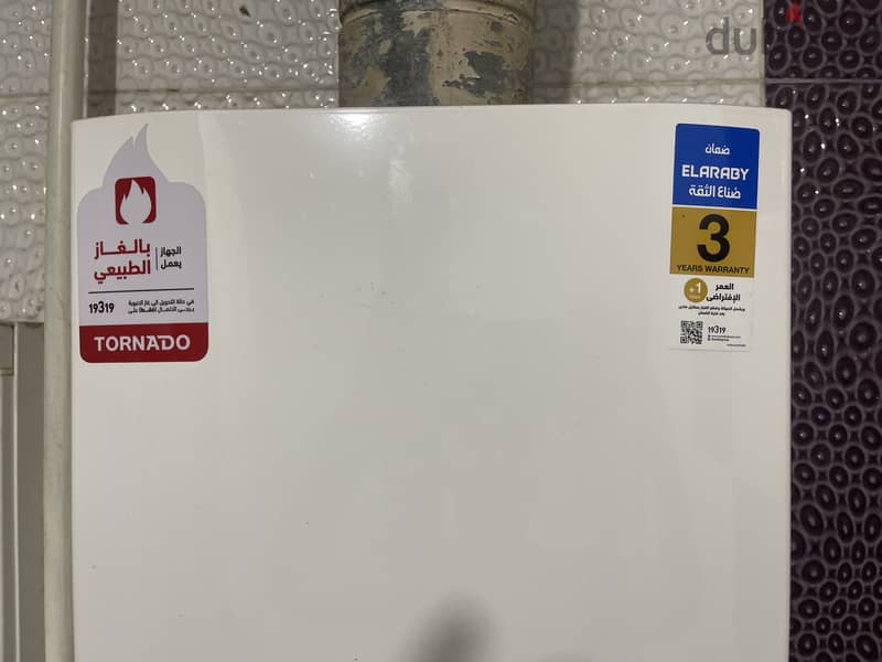 Tornado water heater barely used 3