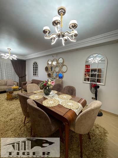 96 meters on a wide garden in Madinty, second floor in B7, special finishes