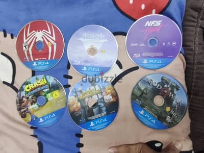 6 اسطوانات بلاي ستيشن 4