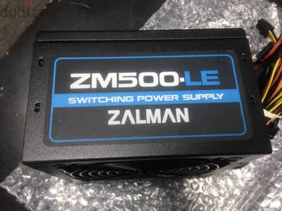 باور سبلاى كمبيوتر 500 وات / power supply zalman 500w