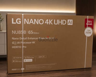 Tv new two years warranty