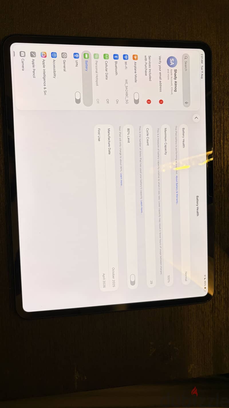 Ipad pro m5 13 inch 2