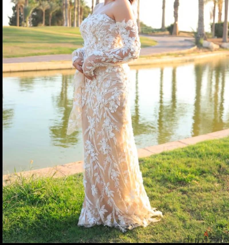 off white Engagement Dress 1