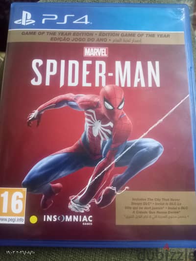 Marvel's Spider-Man (2018) PS4 CD بالعربي