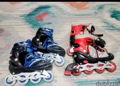 2 Roller Skates / Patinage – Size 35-38