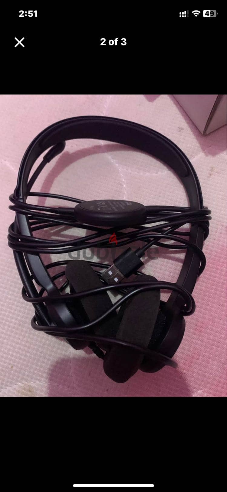 Wired USB Headset RoHsModel AC-204ENC 1