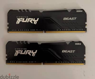 Kingston Fury RGP 16gb, 8x2