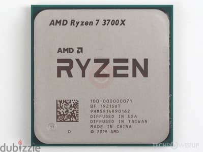 Ryzen 7 3700x حالته كويسه بالعلبه والفان بتاعته