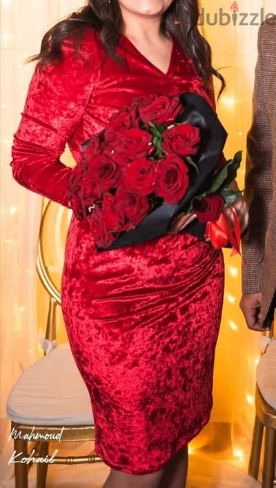 Red dress