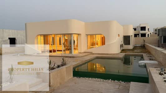 A unique and distinctive chalet in Masaya in Sidi Abdel Rahman, completely finished with a down payment of 5 million and the possibility of installment for the remaining amount