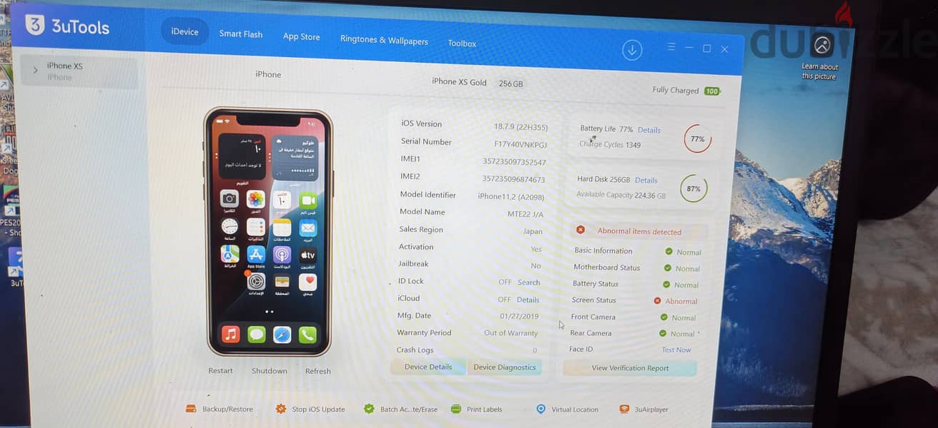 iphone xs 256 gb 2