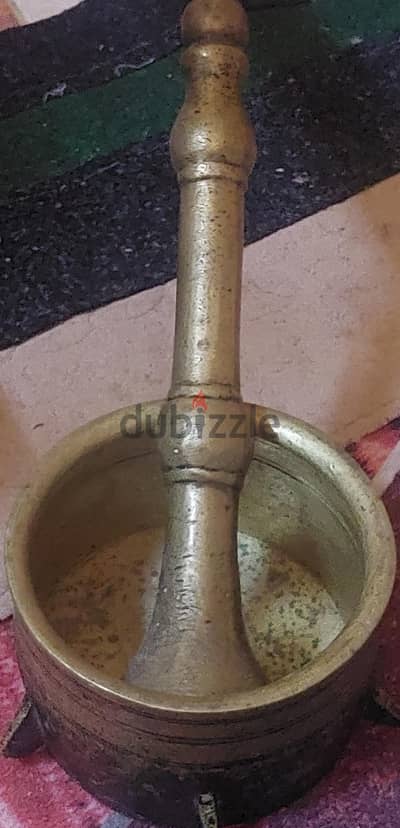 هون وبابور نحاس خالص قديم