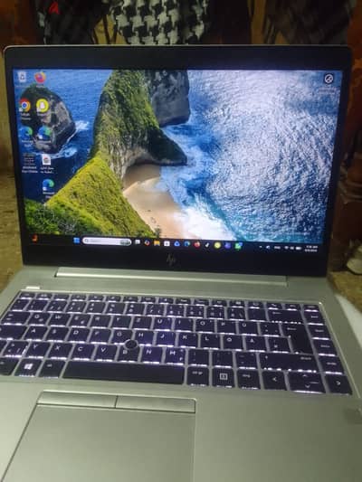لابتوب hp كسر زيرو بصمه شغاله