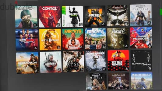 Xbox one s+ هرد خارجي +اسطوانات + 2 دراع