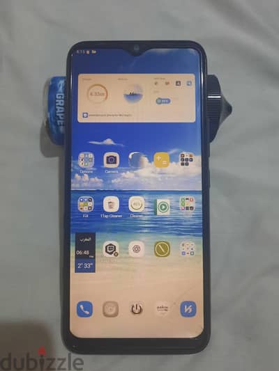 Infinix Smart 5  مستعمل بحالة جيدة جدًا + سكرينة قوية ببرواز + علبه