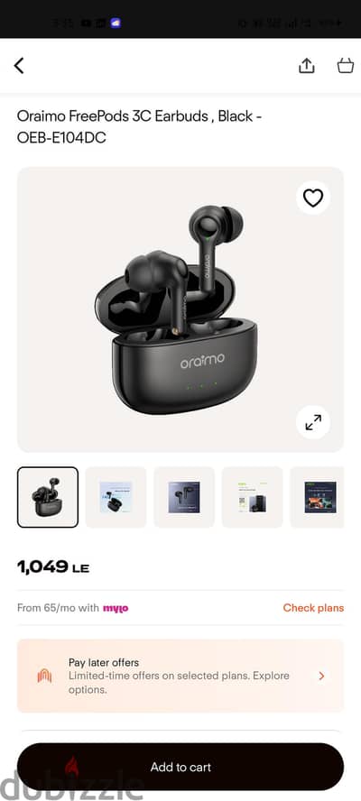 Oraimo Free pods 3C