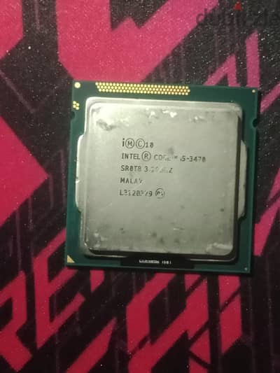 intel core i5-3470 3.20 Mhz مستخدم فتره قصيره