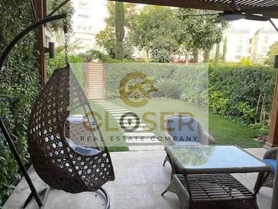 شقة كورنر للبيع في كمبوند سراي – مرحلة Royal  مع جاردن كبيره بسعر مميز وتسهيلات ف السداد