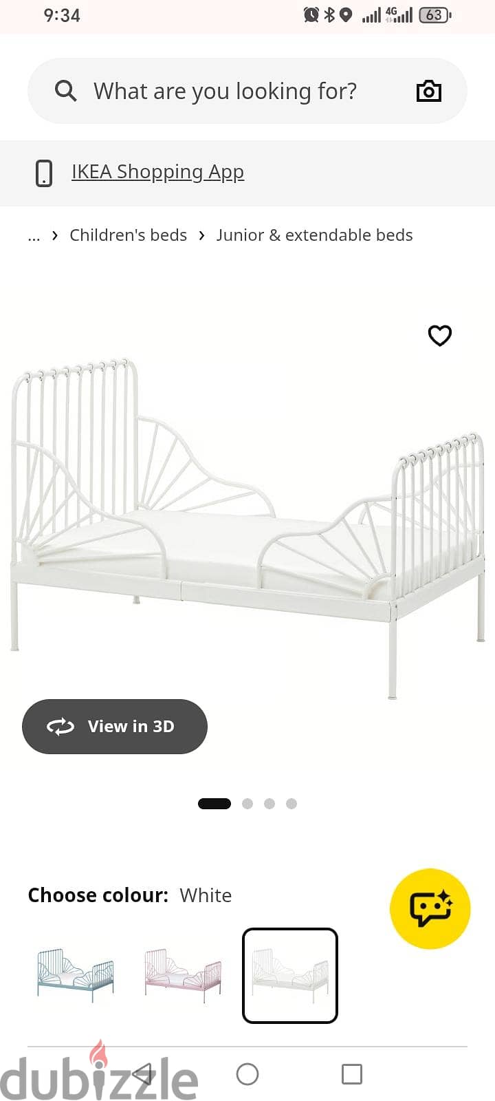 سرير أطفال وشباب قابل للتمديد kid and youth bed extendable 2