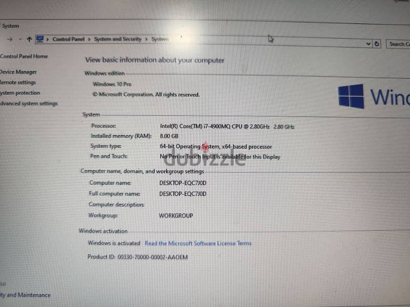 Dell m6800 17.3 2