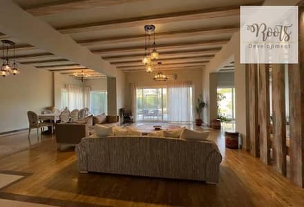 For Rent furnished villa with a swimming pool in Allegria - Sheikh Zayed.
