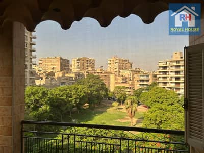 شقة للبيع بالفرش او بدون ب فيو مفتوح على مربع جنينة على متفرعات محمد فريد و فريد سميكة ارقى اماكن والاكثر طلب في مصر الجديدة