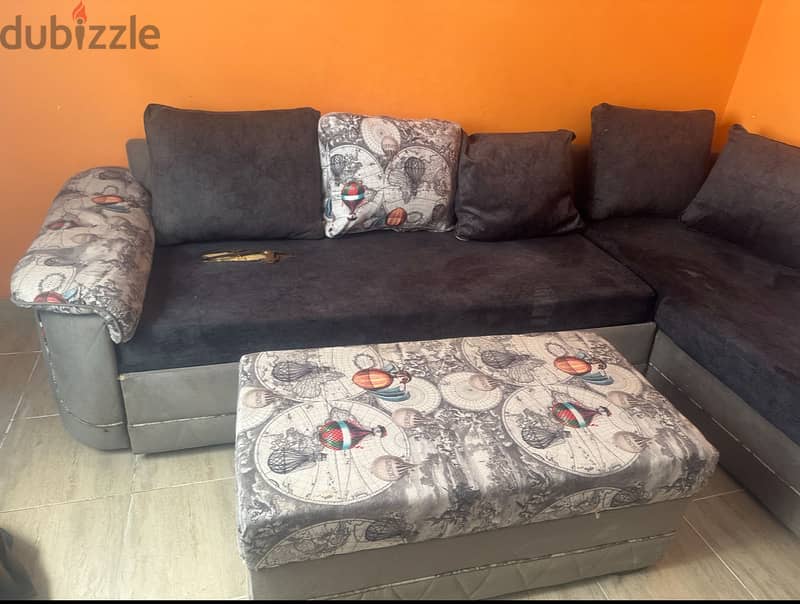 L shaped living room 1