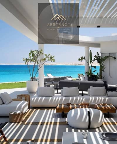 شاليه سي فيو متشطب بالتكييفات والمطبخ في هاسيندا رأس الحكمة بمقدم 10% وتقسيط 10 سنوات موقع مميز الساحل الشمالي Palm Hills