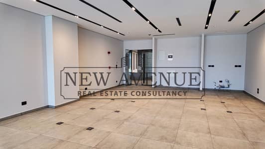 Fully finished office 132 sqm with terrace for rent at El borouj El sherouk
