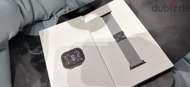 Apple Watch Ultra 3 Black Stainless Loop Milanese 49mm