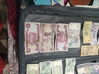 عملات ورقيه عربيه قديمه