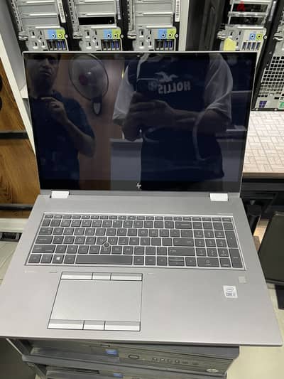 HP ZBook Fury 17 G7 4k Touch Intel Core i7-10850H NVIDIA T1000 4GB لاب
