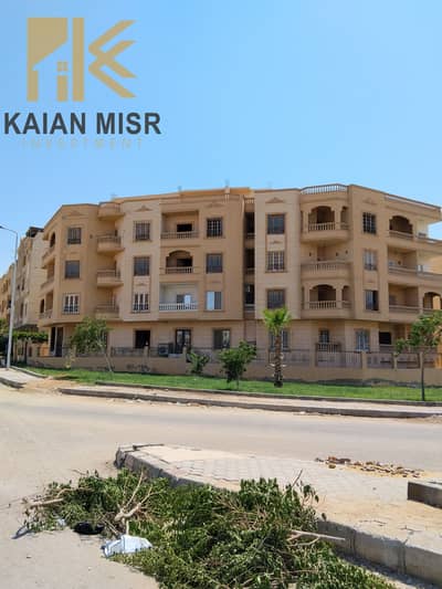 A wonderful apartment 171 m second floor with an open view overlooking a large garden in the fourth district of El Shorouk City next to all services
