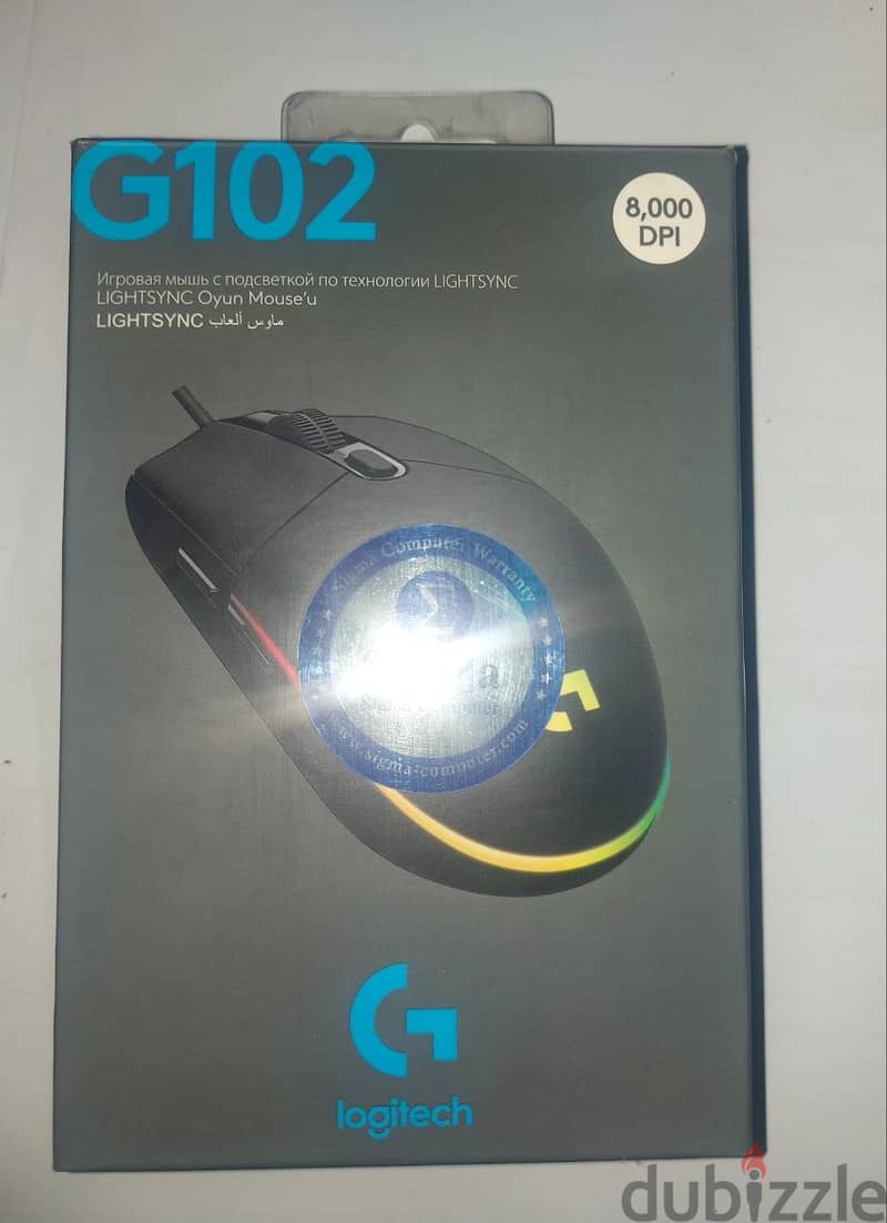 ماوس Logitech G102 1