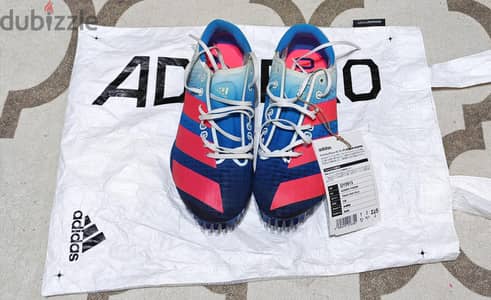 حذاء adidas adizero خاص بألعاب القوى جديد أصلي مقاس 36.75