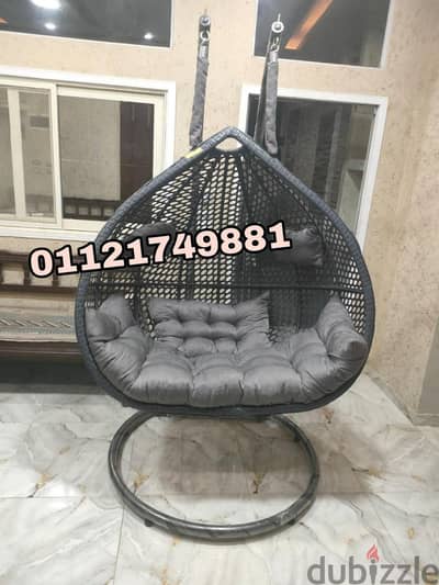 مرجيحة رتان ضمان سنة