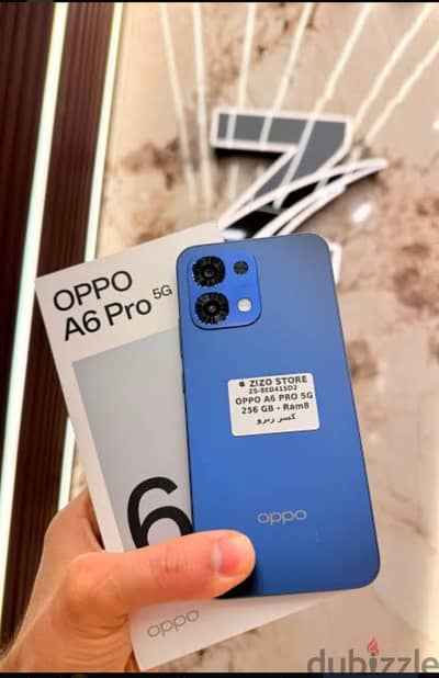 OPPO a6 pro 5g كسر زيرو لون كحلي
