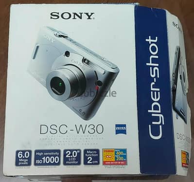 Sony cyber shot W30 digital camera ديجيتال كاميرا