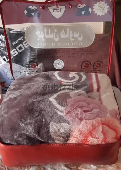 بطانية طبقتين كوري وزن ٦ كجم