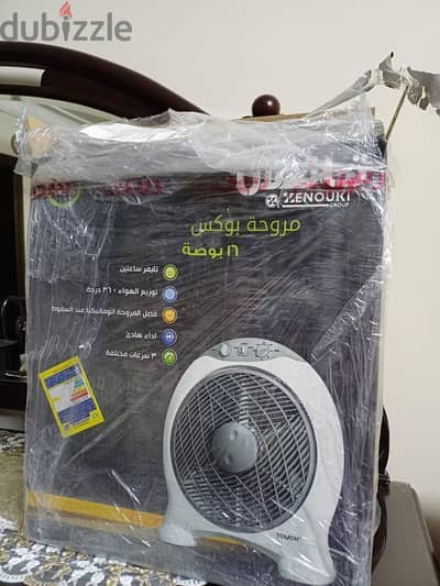 مروحة مكتب ١٦ بوصة لم تستخدم