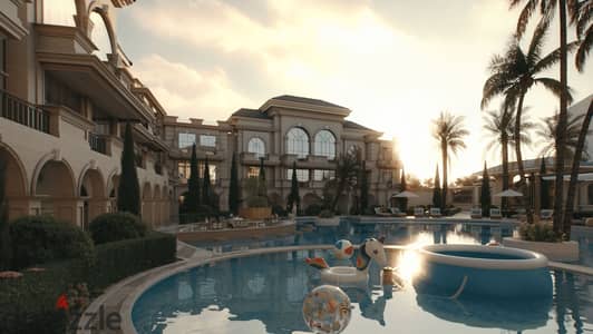 Chalet for Sale in Magawish Hurghada Aurora Complex with Private Jacuzzi - 80% Completed