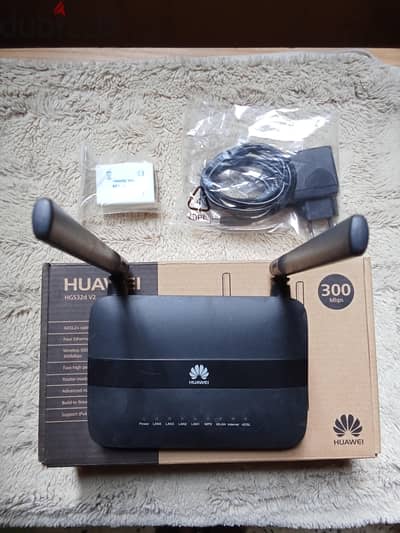 راوتر هواوي Huawei HG532d V2 بحالة كسر زيرو