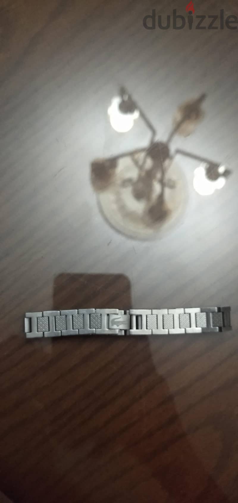 Silver Original Stanlis steel Lacoste bracelet 2
