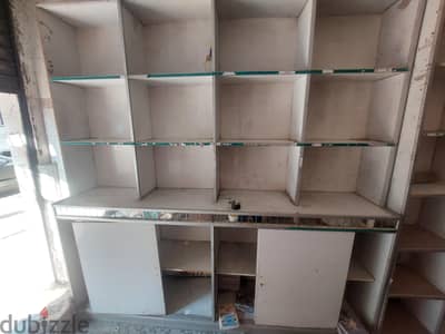 دولاب رفوف مكتبيه