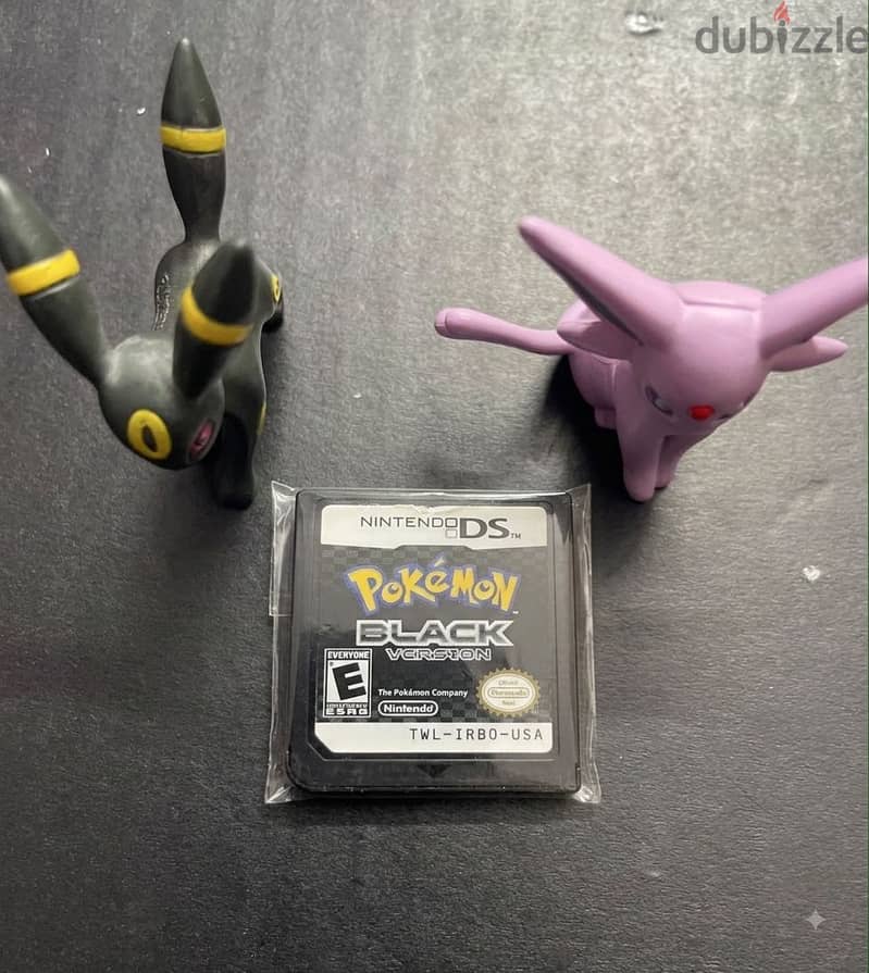 Nintendo Ds Pokémon Black Game Card 2010 1